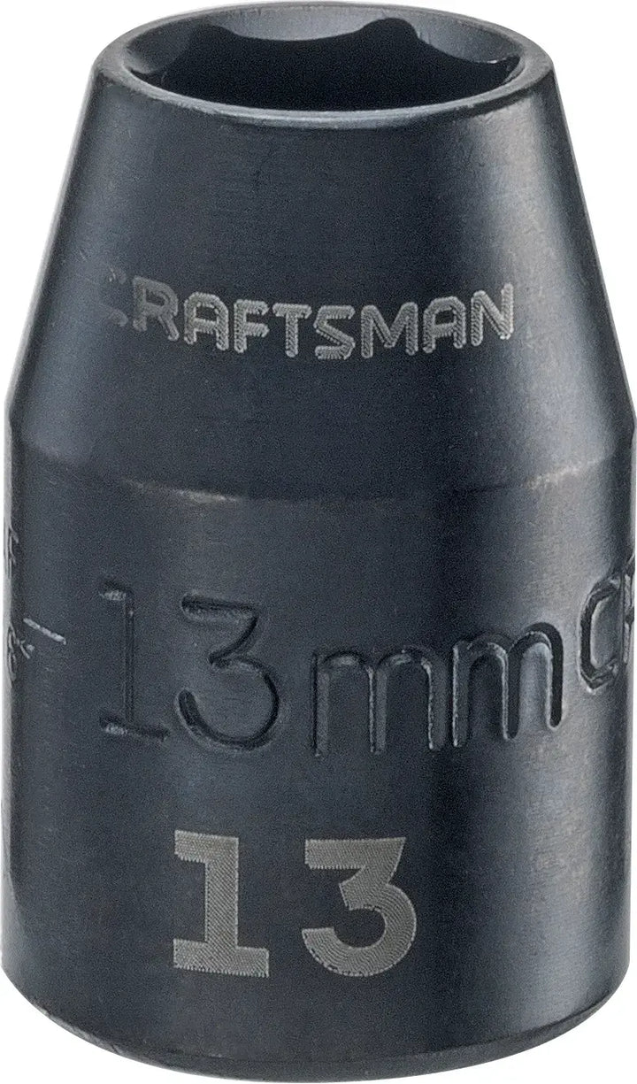 View of CRAFTSMAN Sockets: Impact on white background