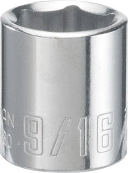 View of CRAFTSMAN Sockets: 6-Point on white background